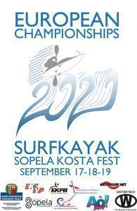 Cartel Campeonato Europeo Surfkayak