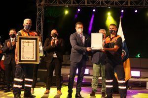 Noticias Yaiza | Entrega de la Medalla de Oro a Protección Civil Yaiza