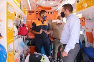 Presentación de la ambulancia