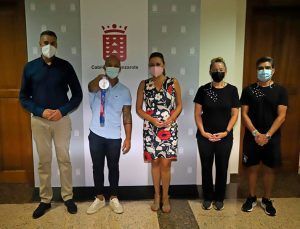Noticias Lanzarote | Recepción a Ray Zapata en el Cabildo