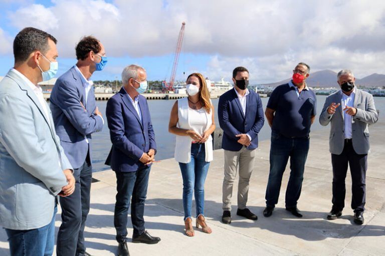 Recepción parcial de las obras del nuevo Puerto de Playa Blanca