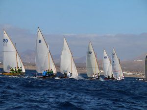 4ª regata de la Liga Insular de Barquillos de Vela Latina de 5 Metros