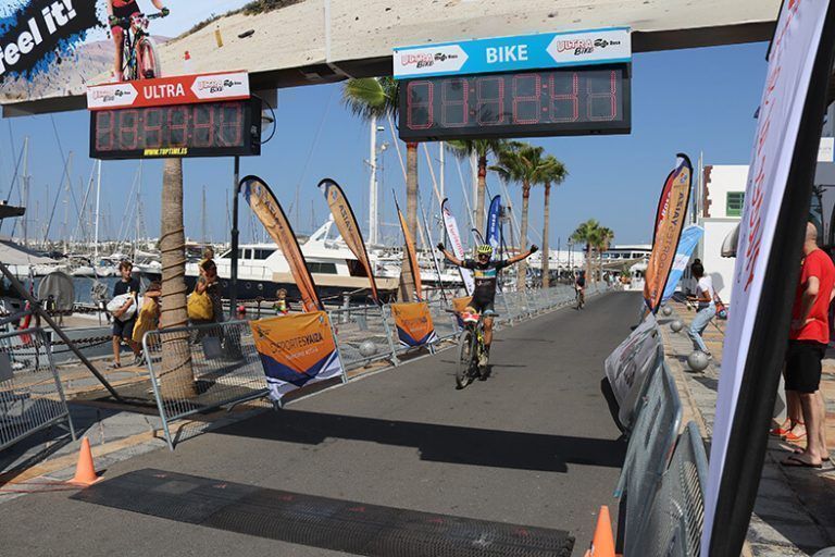 Antonio Padrón, ganador de la Ultrabike Lanzarote