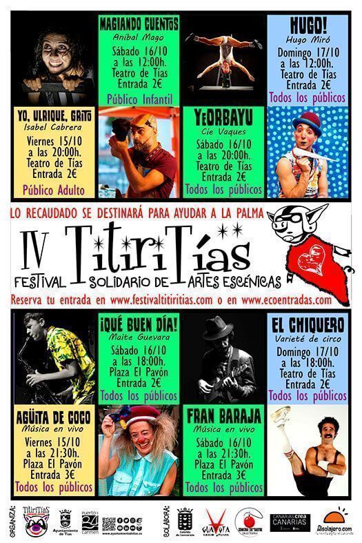 Noticias Lanzarote | Vuelve el Festival Solidario TitiriTias