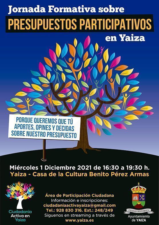 Noticias Yaiza | Yaiza invita a su jornada formativa sobre presupuestos participativos