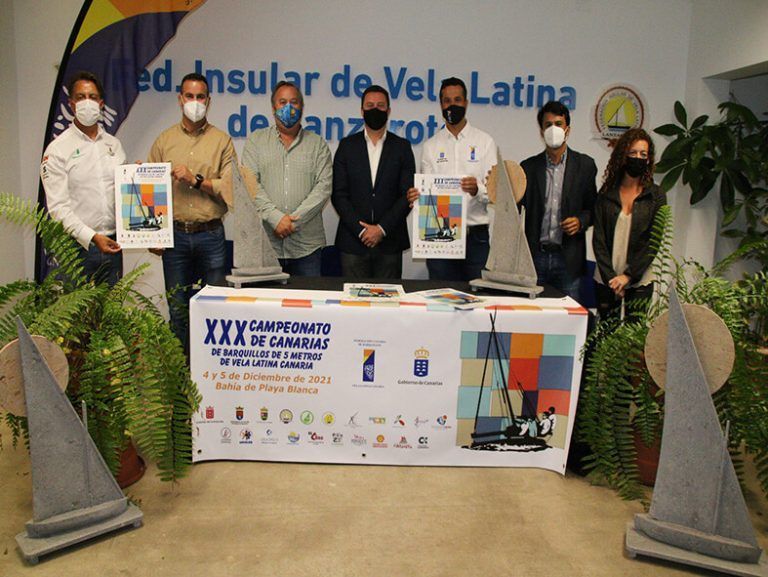 Presentación del Campeonato de Canarias de Barquillos de Vela Latina