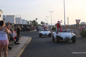 Noticias Playa Blanca | Papá Noel reparte ilusión en Playa Blanca