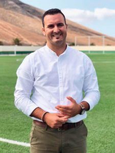 Ángel Lago, concejal de Deportes de Yaiza