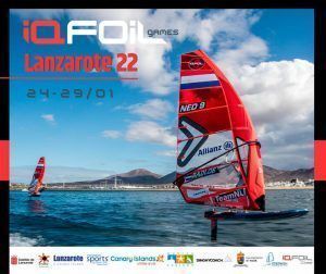 Noticias Lanzarote | Playa Blanca acoge el primer mundial de los IQFOIL Games antes de parís 2024