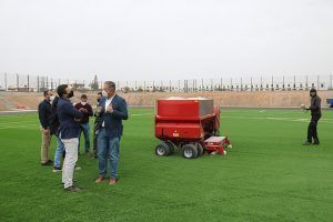 Noticias Yaiza | Yaiza saca a concurso iluminación y vestuarios del campo de fútbol de Playa Blanca