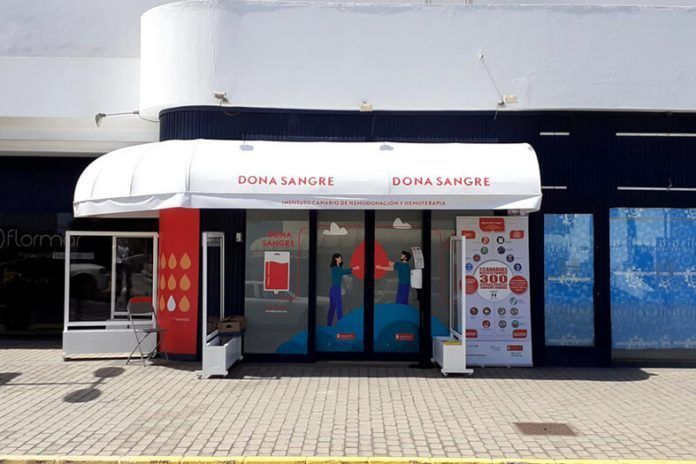 Noticias Lanzarote | El ICHH mantiene su campaña temporal de donación de sangre en Deiland