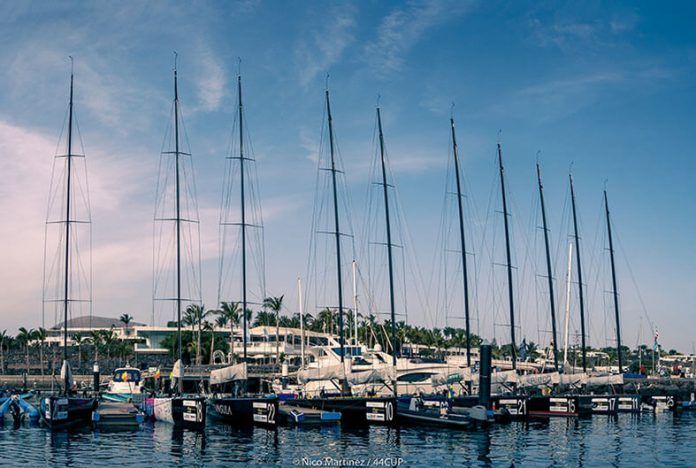 Noticias Yaiza | La ausencia de viento impide que se dispute la primera jornada de la 44Cup Calero Marinas Lanzarote