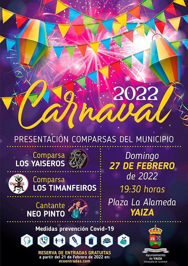 Noticias Yaiza | Yaiza se sumergirá en el ambiente carnavalero el próximo 27 de febrero