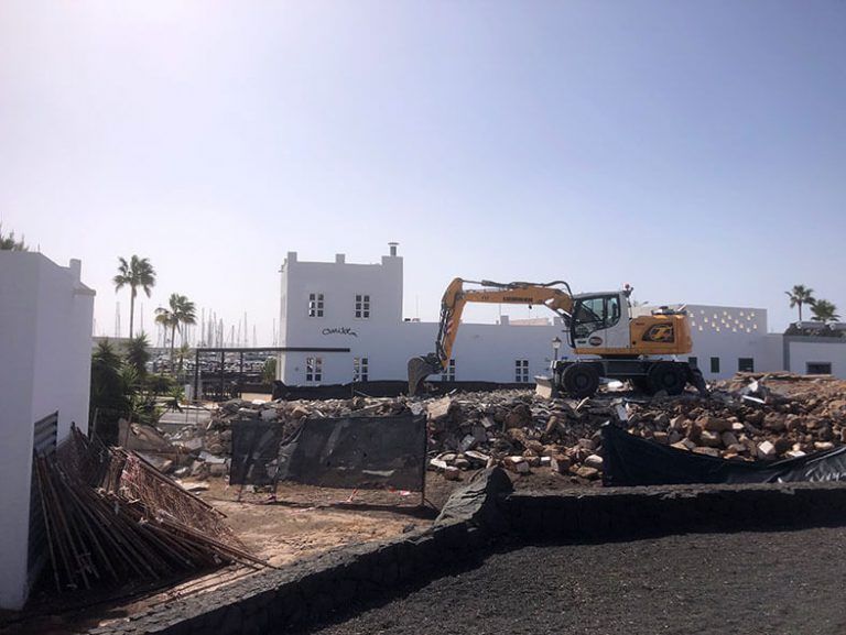 Noticias Playa Blanca | Derruida la casa de Berrugo, en Playa Blanca