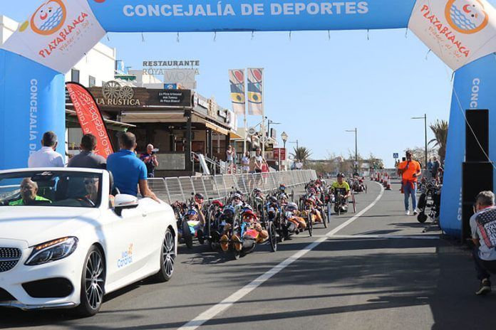 Noticias Yaiza | Salida de la XII Vuelta Playa Blanca Handbike