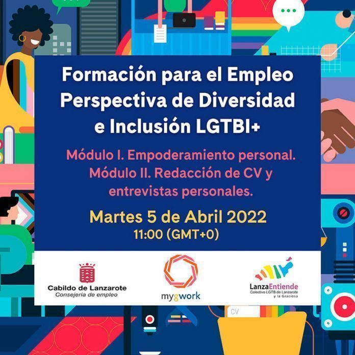 Noticias Lanzarote | El Cabildo lanza un curso de formación para el empleo con perspectiva de diversidad e inclusión LGTBI+