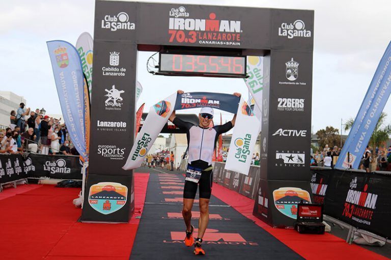Noticias Lanzarote | Léo Bergère y Katrina Matthews se llevan el triunfo en el X Ironman 70.3 Lanzarote