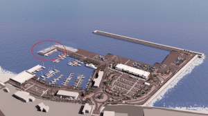 Noticias Yaiza | Avance de las obras en la dársena pesquera del puerto de Playa Blanca