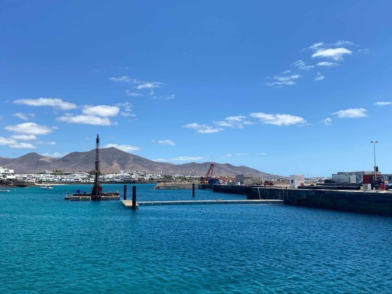 Noticias Playa Blanca | Obras del nuevo puerto de Playa Blanca