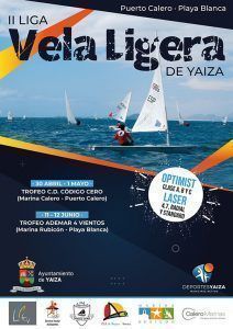 Cartel II Liga Vela Ligera Yaiza