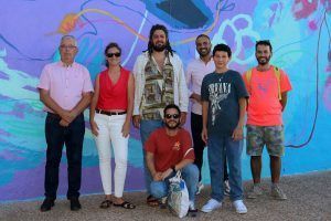 Noticias Yaiza | Presentación del mura 'Sesiones con Lorenzo', de Juin