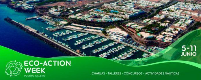 Cartel Eco Action Week Puerto Calero Noticias Yaiza | Puerto Calero celebra la Eco Action Week del 5 al 11 de junio
