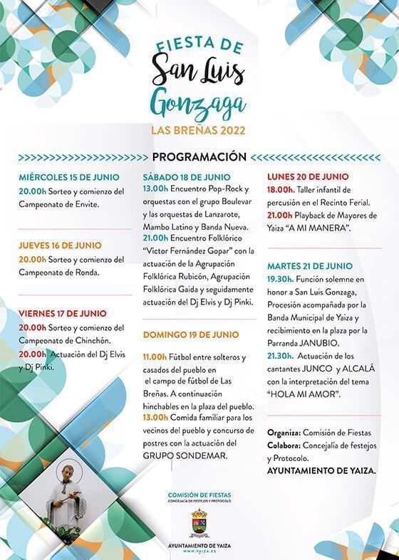 Las Breñas, lista para los festejos en honor a San Luis Gonzaga