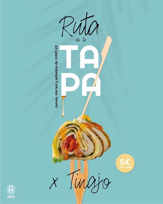 Cartel Ruta de la Tapa Tinajo