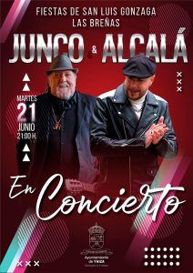 Concierto Junco y Alcalá en las Fiestas de Las Breñas
