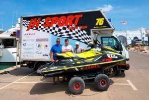 Noticias Lanzarote | Daniel Hernández Padrón, se sube al podio del Campeonato de España y Andaluz de Motonáutica