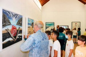 Yaiza incentiva la interpretación del arte entre los escolares