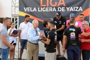Entrega de trofeos de la II Copa de Vela Latina del Sur