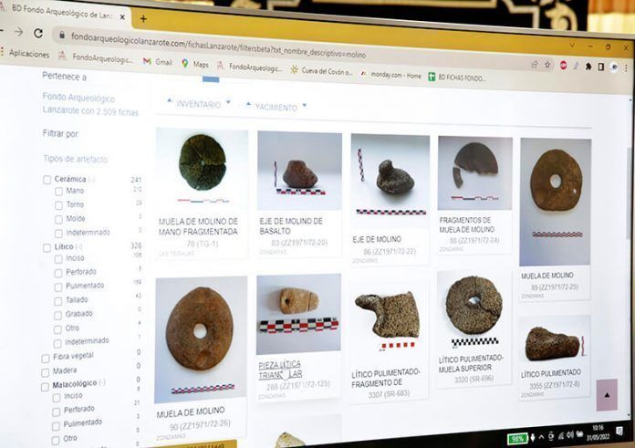 El Cabildo de Lanzarote, primera institución en reunir en un inventario virtual el fondo arqueológico