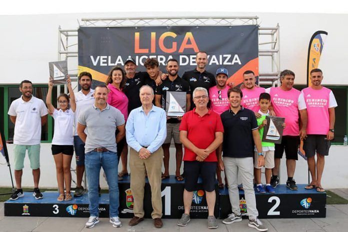 Podio II Copa de Vela Latina del Sur Noticias Yaiza | El Tritón Clínica Veterinaria Bari alza la II Copa de Vela Latina del Sur