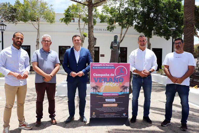Noticias Yaiza | Yaiza presenta su campaña deportiva de verano 2022