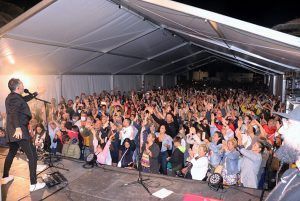 Actuación de Café Quijano en las fiestas de San Marcial
