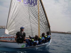 Noticias Yaiza | El Tritón Clínica Veterinaria Bari se impone en la Regata Apertura