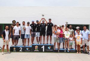 Podio del Trofeo Fiestas Nuestra Señora Virgen del Carmen 