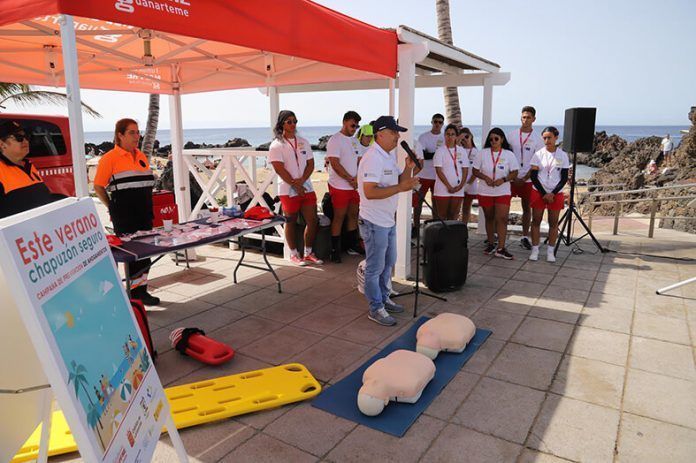Presentación de la campaña 'Este verano chapuzón seguro