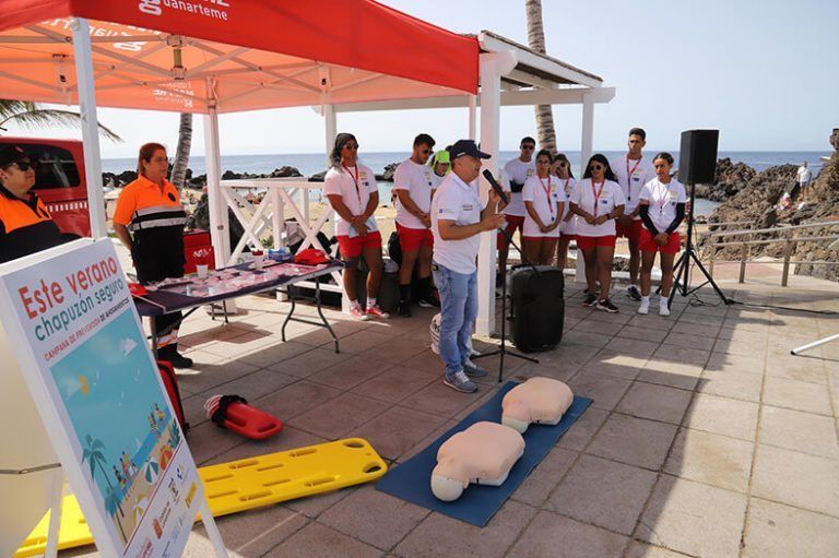 Presentación de la campaña 'Este verano chapuzón seguro
