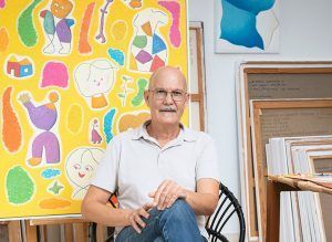 Tayó presenta su muestra 'Jugando entre líneas'