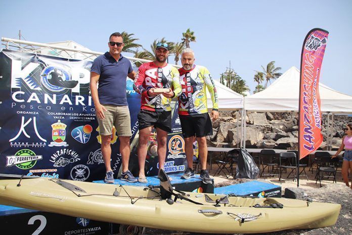 Noticias Playa Blanca | Víctor Rosario López encabeza la Kopa Canarias de Pesca en Kayak con su victoria en Flamingo