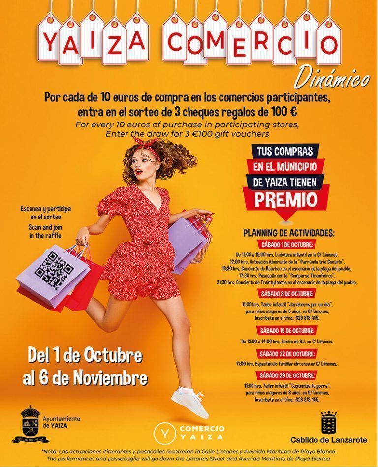 Noticias Yaiza | Yaiza inicia una nueva campaña para incentivar el consumo en el comercio local