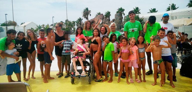 Noticias Yaiza | La Asociación Social Creciendo clausura con emoción su Campamento Inclusivo ‘Superverano 22’