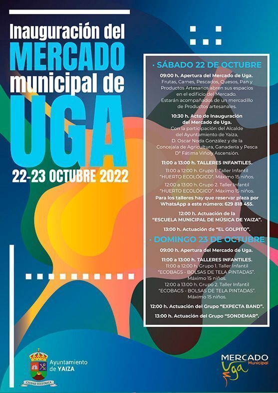 Inauguración Mercado de Uga