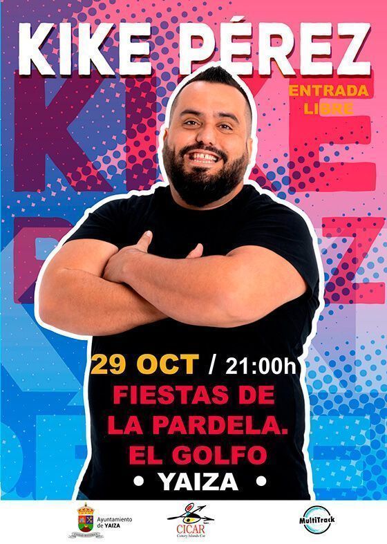 Noticias Yaiza | Kike Pérez actúa el sábado en la gala satírica de ‘Los Misses’ de El Golfo