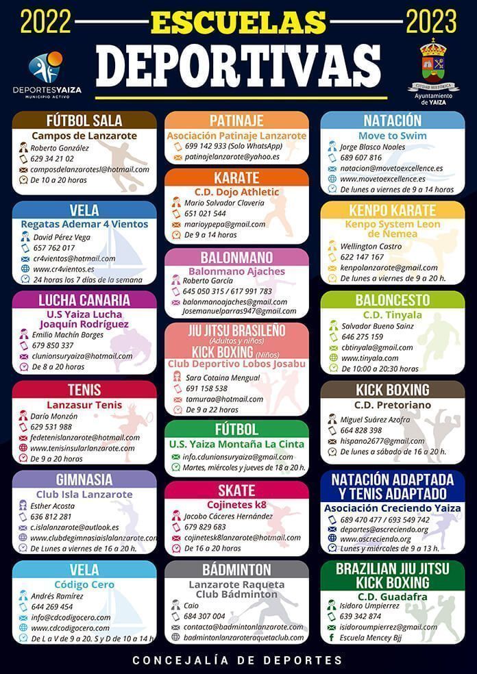 Escuelas Deportivas Yaiza 22-23