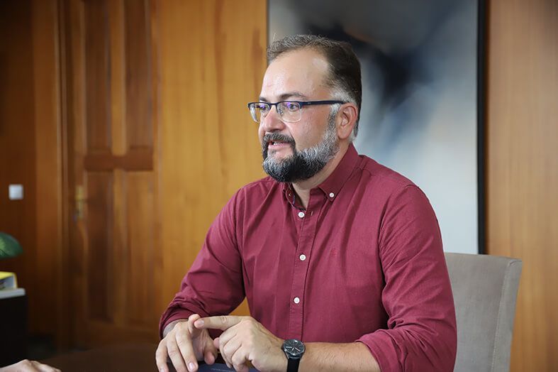Jorge Peñas, consejero de Empleo dle Cabildo de Lanzarote