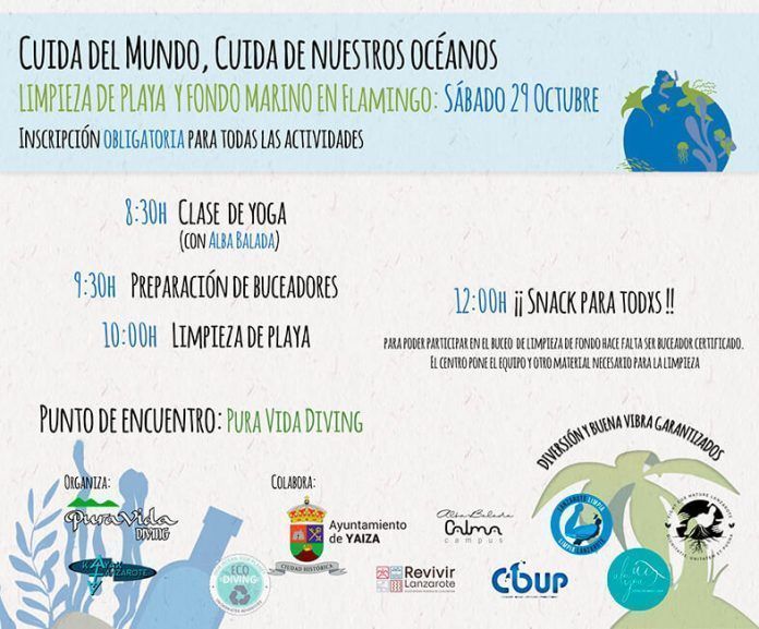 Limpieza de Playa Flamingo con voluntarios Campaña de Limpieza Playa Flamingo con voluntarios