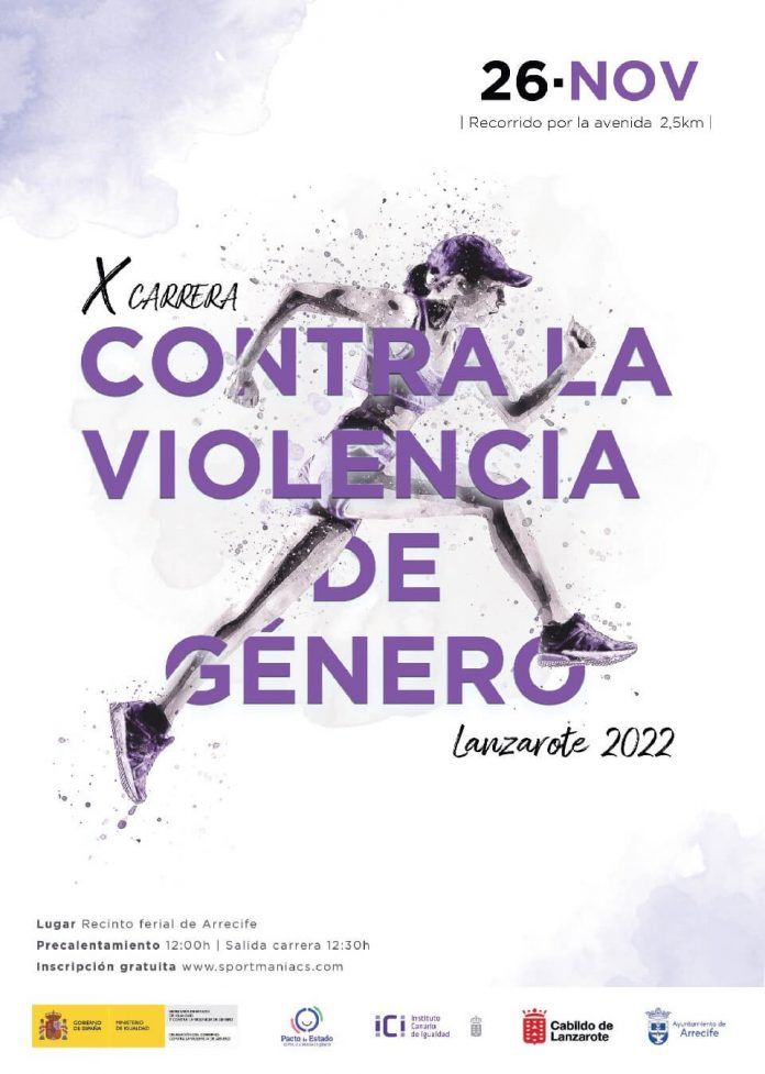 Cartel X Carrera contra la Violencia de Género Noticias Lanzarote | X Carrera contra la Violencia de Género